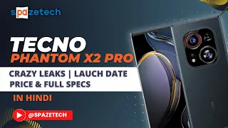 Tecno Phantom X2 Pro 5G Launch in India | Dimensity 9000+ 🔥 | Price | Specs | Spaze Tech #yt #tecno