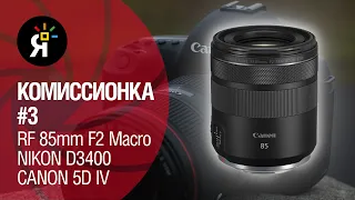 Комиссионка #3 | Canon RF 85mm F2 Macro, Canon 5D mark IV, Sony Zeiss Planar 50mm F1.4