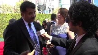 Cosmos' Neil deGrasse Tyson - Emmys Red Carpet 2014
