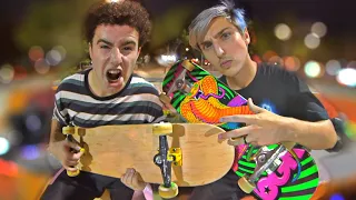 DEU BRIGA! QUEM MONTA SKATE MAIS RÁPIDO?