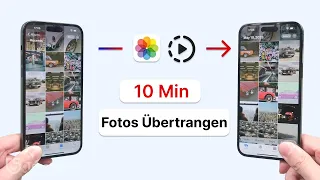 [Top 3] Wie man iPhone Fotos und Videos auf ein anderes iPhone übertragen kann (10 Minuten)