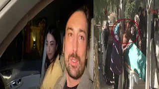 Alp Navruz and Ayça Ayşin Turan ran into each other in a funeral!
