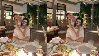 Can Yaman in restaurant with girl at night💥