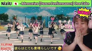 NiziU - Memories (Dance Performance Video) One Take ver. // FILIPINA REACTS