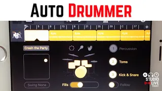 How to use DRUMMER in GarageBand iOS (iPad/iPhone)