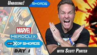 An Epic Quest for Mutantkind | Unboxing Marvel HeroClix: X of Swords | Day 1