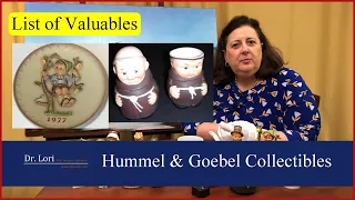 List of Valuable Hummel and Goebel Collectibles by Dr. Lori