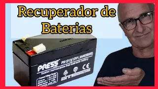 Recuperador de Baterias Muertas.----Recovery of Dead Batteries