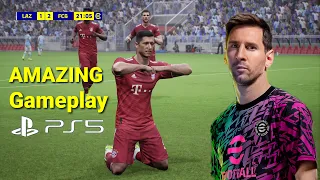 eFootball PES 2022 AMAZING Online Gameplay /  Next Gen Gameplay PS5 - 60fps