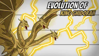 EVOLUTION of KING GHIDORAH: Size comparison (1964-2021)