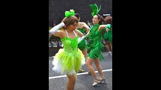 St. Patrick's Day in Tokyo 2019 - Leprechauns, River Dancing, Samba, Bagpipes, and Samurai.