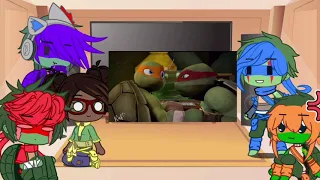 ROTTMNT React To Tmnt[2012](Gacha Club/Tmnt/Tiktoks+Amv)