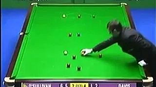 Ronnie O'Sullivan vs Steve Davis   Welsh Open 2004 FINAL Frame 6   9