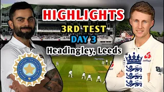 England v India - Day 3 Highlights | 3rd LV= Insurance Test 2021 | Full Match Highlights #INDvENG