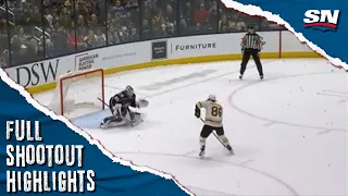 Boston Bruins at Columbus Blue Jackets | FULL Shootout Highlights