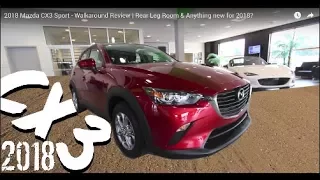 2018 Mazda CX3 Sport - Walkaround Review | Rear Leg Room & Anything new for 2018?