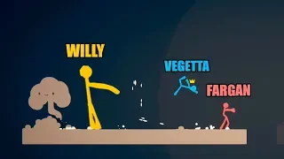 USO LOS HACKS Y GANO TODO! Stick Fight con Vegetta y Fargan