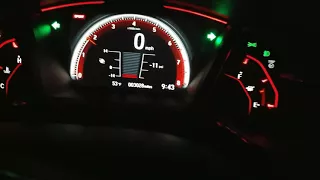 2017 Honda Civic si 0-112MPH pull