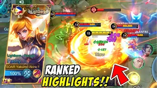 FANNY: BEST SATISFYING RANKED HIGHLIGHTS PART 4 !! -MLBB