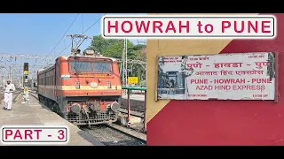 NAGPUR to PUNE : AZAD HIND Express Journey PART 3 | Indian Railways