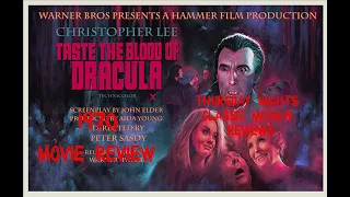 Thursday Night Classic Movie Reviews: Taste The Blood Of Dracula (1970) Movie Review