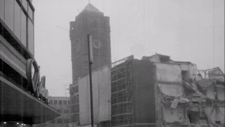 Stadt Essen   Historische Fotografien und Broschüren Abriss Essener Rathaus Bundesgartenschau 1965