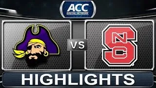 2013 ACC Football Highlights | East Carolina vs NC State | ACCDigitalNetwork