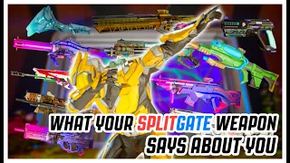 What your FAVORITE Splitgate Weapon Says About You!