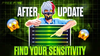 Find Your PERFECT SENSITIVITY After UPDATE | 200 Sensitivity In Free Fire🥶🥵 Free Fire Max