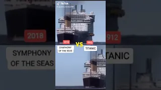 Titanic vs Crucero moderno! ¿Cual prefieres?        (Sin intro)