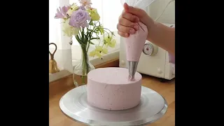 Как украсить торт простым способом🔥🔥   Идеи украшения торта😋😋