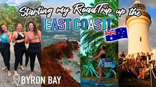 STARTING MY ROAD TRIP UP THE EAST COAST OF AUSTRALIA! || Byron Bay #AusVlog6