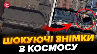 ⚡️ПЕРШІ КАДРИ наслідків у Крокусі З НЕБА. Тепер ВСЕ СТАЛО на місця. Супутникові знімки видали цікаве