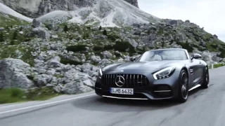 The new Mercedes AMG GT C Roadster   Trailer