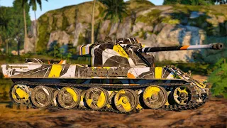 Hard Hitting Autoloader - AMX M4 Gameplay (War Thunder)