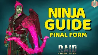 NINJA'S FINAL FORM - Boss Killer Build / Masteries | Raid: Shadow Legends