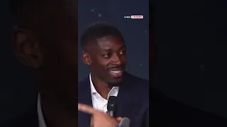 😂 Quand Dembélé esquive la question sur l'avenir de Mbappé #psg #foot #mbappe