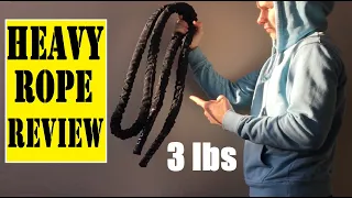 Have You Tried Jumping Rope with a 3 lbs Skipping Rope?  Heavy Jump Rope Pros and Cons