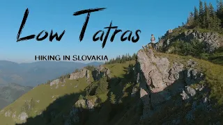 LOW TATRAS SOLO HIKE in Slovakia+ Drone Video