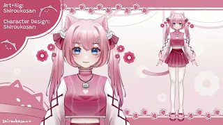 【Live2D】Model Showcase- Premade Vtuber