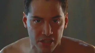 Keanu Reeves insane acting in Johnny Mnemonic