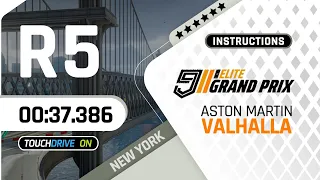 Asphalt 9 [Touchdrive] | Elite Grand Prix ASTON MARTIN VALHALLA | ROUND 5 | 37.386 | Instructions