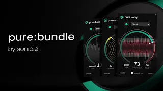 pure:bundle by sonible – AI-powered audio plug-ins for creators