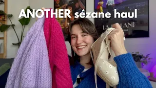 i may have a shopping problem (another sézane haul)