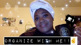 Organize With Me!! Stop Procrastinating and Get Yo Stuff Done! | Productivity Stream