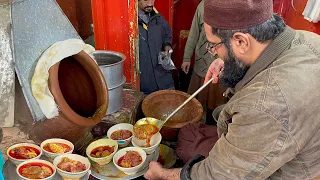 Naiki Siri Paya - Peshawari Nashta | Naiki Paya Farosh , Pakistan Street Food | Peshawari Siri Paya