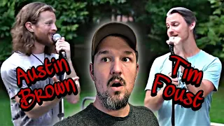 Austin Brown & Tim Foust - My Maria | Reaction! | How Do They Do This??