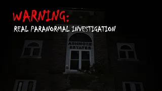 Real Paranormal Investigation | Ashmore Estates | #ghost #paranormal #haunted