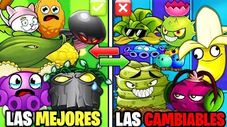 LAS MEJORES PLANTAS que FUERON OLVIDADAS y REEMPLAZADAS en PLANTS VS ZOMBIES 2