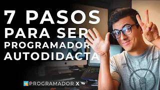 7 pasos para ser programador autodidacta 👨‍💻